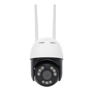 PNI IP845 kabellose Videoüberwachungskamera, Schwarzlicht, WLAN, PTZ, 4 MP Micro-SD-Steckplatz, eigenständig, ICSee-App