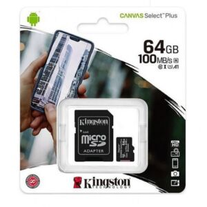 MicroSD Canvas Select Plus-Speicherkarte, 64 GB, 100 MB / s, mit Adapter