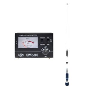 CB-Antenne PNI ML75 und Reflektometer zur SWR-Messung