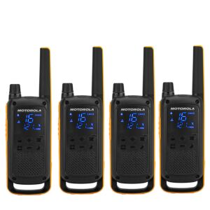 Portabler PMR-Radiosender Motorola TALKABOUT T82 Extreme Quad mit 4-tlg