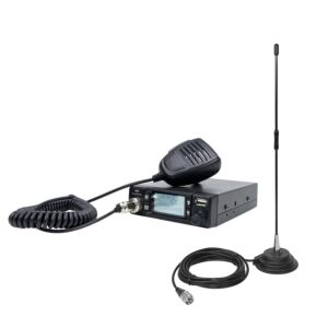 CB PNI Escort HP 9700 USB Radio Station Package und CB PNI Extra 40 Antenne mit Magnetfuß