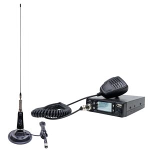 CB PNI Escort HP 9700 USB-Radiosenderpaket und CB PNI LED 2000 Antenne mit Magnetfuß