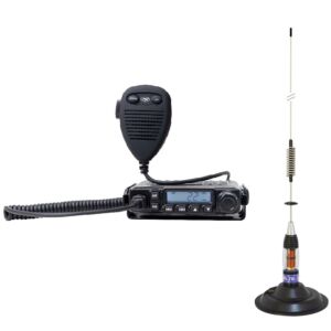 PNI Escort HP 6500 PRO CB-Funkgerätepaket (ASQ, VOX, NRC) mit CB-Antenne PNI ML70 und Magnet