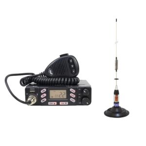 CB-Funkgeräte-Komplettset PNI Escort HP 6800 ASQ, 12/24 V mit CB-Antenne PNI ML70 und Magnet