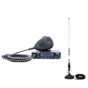 CB-Funkstationspaket PNI Escort HP 6550 mit installiertem PNI ECH01 + CB-Antenne PNI S75 mit Magnet