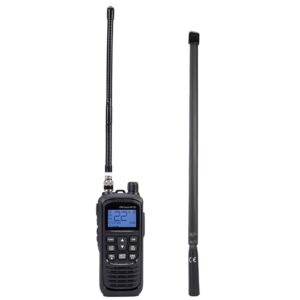 Tragbares CB-Funkgerät-Paket PNI Escort HP 92 Multistandard 4W, 12-24V AM/FM mit CB-Antenne PNI Flex 47