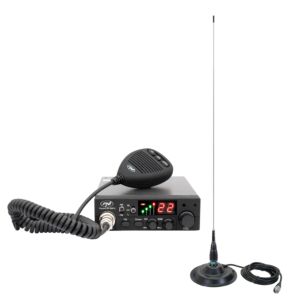 CB-Funkstations-Set PNI Escort HP 8001L ASQ + CB-Antenne PNI ML145 mit Magnet 145/PL