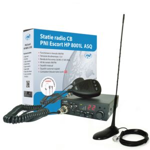 Kit CB CBI ESCORT HP 8001L ASQ + Köpfe HS81L + CB PNI Extra 45 Magnetantenne