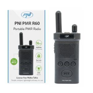 Tragbarer Radiosender PNI PMR R60 446 MHz, 0,5 W