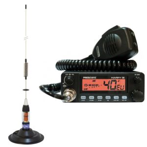 CB-Radiosender und PNI-Antenne