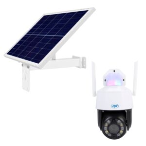 PNI House IP575 drahtloses Videoüberwachungskamera-Paket und PNI PSF6020A Photovoltaik-Solarpanel