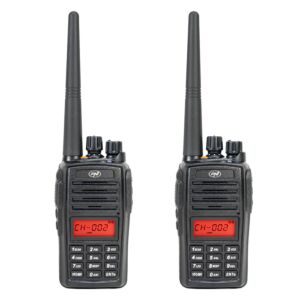 Set mit 2 tragbaren PNI PMR-Radiosendern