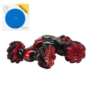 Silvercloud RedTwo Offroad-Fahrzeug-Spielzeugpaket mit Fernbedienung und Haftpad (blau)