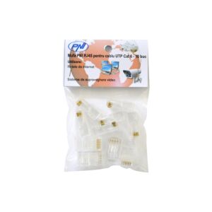 PNJ RJ45 Stecker für UTP Cat Cat 6 Set 10-tlg