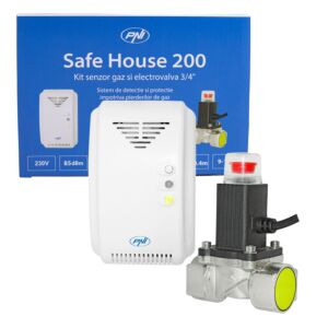 Gassensor PNI Safe House 200 und 3/4-Zoll-Magnetventil