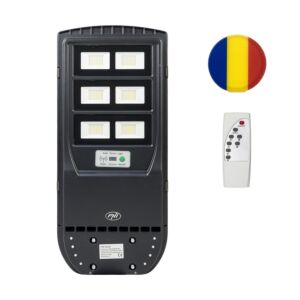 Paket PNI SL220 200W Straßenbeleuchtung mit eingebautem Solarpanel + Geschenk-Sticky Pad-Flagge