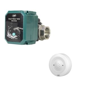 Anti-Hochwasser-Kit PNI SV180 intelligentes Wasserventil mit Wi-Fi-Konnektivität + intelligenter Hochwassermelder PNI Safe H