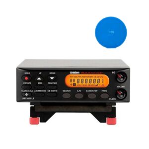 Uniden UBC355CLT Desktop-Funkscanner-Kit + blaues Klebepad als Geschenk