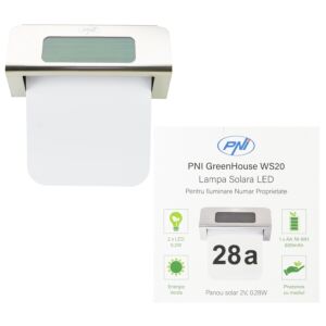 LED-Solarlampe PNI GreenHouse