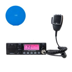 Paket Radio CB TTi TCB-900 EVO + Geschenk-Klebepad Blau