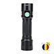 PNI Adventure F200 Aluminium-Doppeltaschenlampen-Set mit LED, 4000-mAh-Akku und Klebefahne inklusive