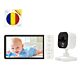 Videopaket Babyphone PNI BM500 Bildschirm 5 Zoll Wireless 2,4 GHz und Sticky Pad Flag