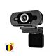 PNI CW2860 Full HD 4MP Webcam-Paket, USB, Clip-on, eingebautes Mikrofon und Sticky Pad-Flag enthalten