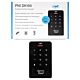 Stand-alone-Zugangskontrolltastatur PNI DK150, Entriegelung mit PIN, RFID-Karte, IP65, schwarz