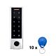 PNI DK350 Zutrittskontroll-Tastaturpaket mit Wi-Fi-Tuya-Anwendung und 10bc-Tag TEM01 125 kHz 64 Bit