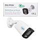 Videoüberwachungskamera PNI IP515J POE, Bullet 5MP, 2,8 mm, für den Außenbereich, bidirektionales Audio, weiß Bildbeschreibung