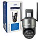 PNI House IP578 Videoüberwachungskamera mit Wi-Fi, PTZ, Dual-Objektiv 8MP + 8MP, 10X optischer Zoom