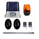 Das PNI AP800D-Torautomatisierungskit enthält ein 4-m-Motorrack, Fotozellen, eine Fernbedienung, eine Lampe, eine 230-V-Entwicklung 1100 N und 8