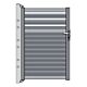 Aluminium-Fußgängertor PNI MAB900, Länge 0,9 m und Höhe 1,5 m