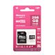 PNI 256GB MicroSD-Speicherkarte mit SD-Adapter
