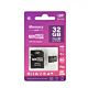 PNI 32 GB MicroSD-Speicherkarte mit SD-Adapter
