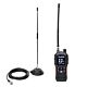 Tragbares CB-Funkgerät-Paket PNI Escort HP 102 Multistandard, 4W, 12V-24V, AM/FM mit CB-Antenne PNI Extra 40 mit Magneten