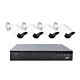 PNI House IPMAX POE22S Videoüberwachungsset, NVR und 4 Bullet-Kameras mit 4 MP