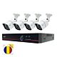 PNI House PTZ1500 5MP DVR Videoüberwachungsset – 4 Kameras und Sticky Pad Flag Package