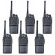 Kit mit 6 tragbaren Radiosendern PNI PMR