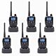 Kit mit 6 tragbaren Radiosendern PNI PMR R45 PRO 446 MHz, 0,5 W, 99 programmierbare Kanäle, 16 PMR- und 38 CTCSS- und 104 DCS-Töne,