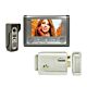 SilverCloud House 715 Video Intercom Kit mit 7-Zoll-LCD-Bildschirm und SilverCloud YL500 elektromagnetischem Yala