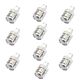Set mit 10 Stück PNI PL259 Buchse auf SMA-Stecker