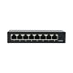 Switch PNI SW208 mit 8 Ports 10/100 Mbit/s, Metallgehäuse