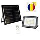 PNI GreenHouse WS50 PRO 50W LED-Reflektor-Paket mit 6W Solarpanel und Klebefahne